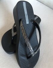 Women's Wedge Black Flip-Flops EU35/UK2.5 by Ipanema