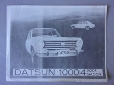 DATSUN 1000 4-DOOR SALOON orig