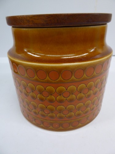 Hornsea pottery lidded saffron - hornsea,