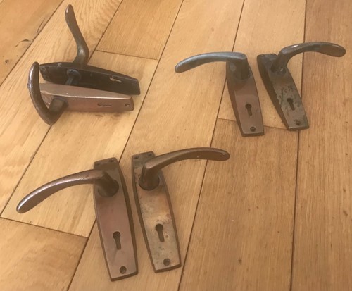 Pair vintage retro - pair, metal