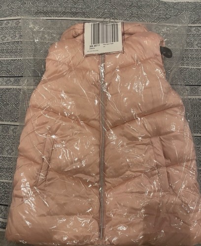 Girl new pale pink gilet - pink,