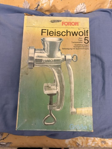 Vintage manual meat grinder - meat,
