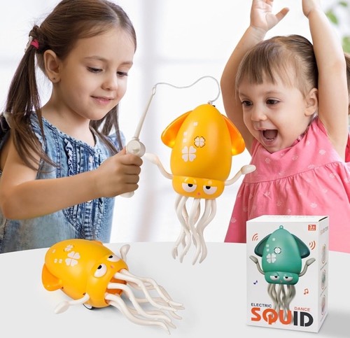 Magical dancing squid toys - dancing,