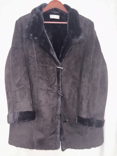 Wallis black faux fur - wallis,