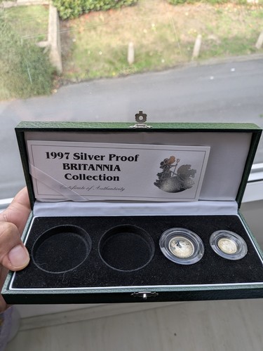 1997 silver proof britannia - silver,