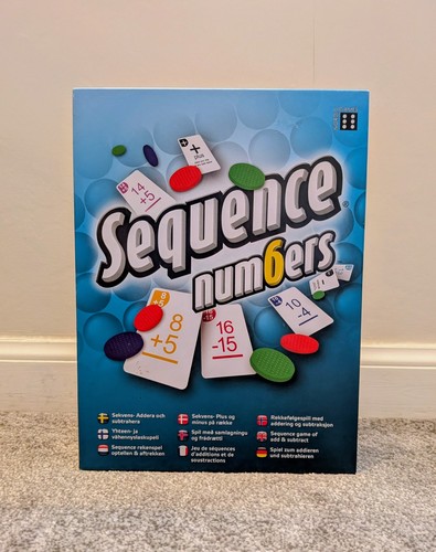 Sequence numbers board - sequence, game