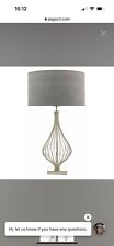 pagazzi avery grey and gold brass table lamp