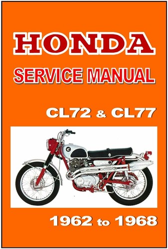 Honda workshop manual cl77 - workshop,