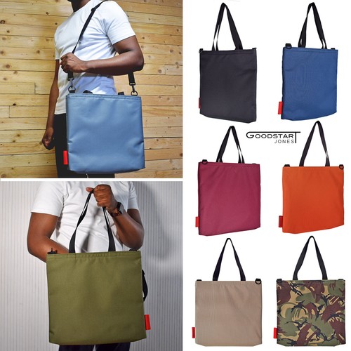 Tote bag zipped shopping - tote,