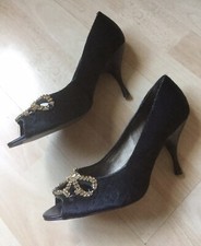 Designer Shoes By Roberto Botella Size UK 6 Euro 39 Brown Ponyskin Brand New