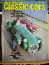 AUTO MAG THROUGHBRED & CLASSIC CARS APRIL 1983 MASERATI LAND ROVER LAMBORGHINI