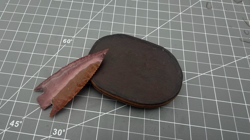Flint knapping tool thick - tool,
