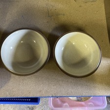 DENBY CINNAMON 7" CEREAL BOWLS