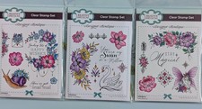 3 x sets clear stamps Creative