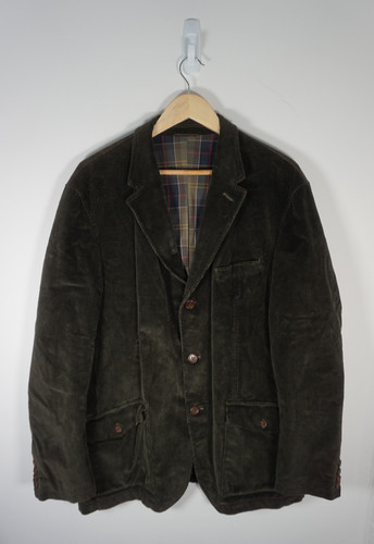 Mens barbour dark green button - mens,