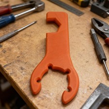 Gas Bottle Wrench Adjustable Non-Slip Wrench Pressure Reducing Valve