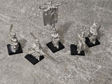 Warhammer Undead Vampire Count Graveguard Command Squad Metal