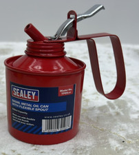 Sealey 500ml Metal Oil Can TP05 - Without Flexible Spout