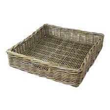 Grey & Buff Rattan XL Wicker