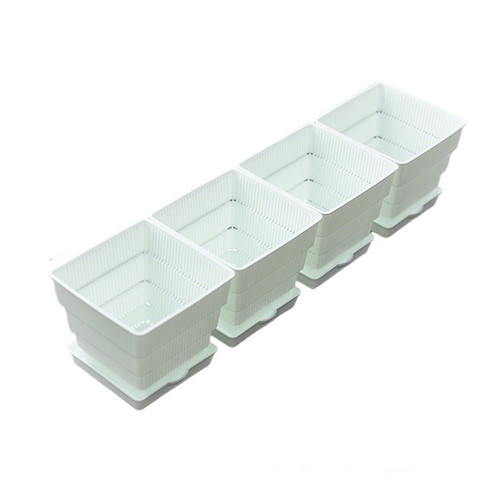 Space saving flowerpot set - saving,