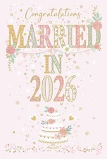 Wedding Day Card Married In