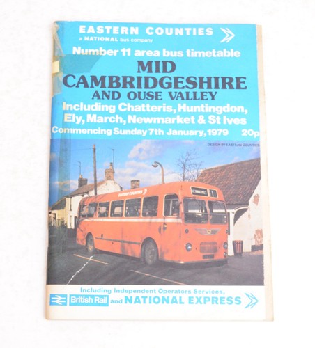 Bus timetable eastern counties - bus,