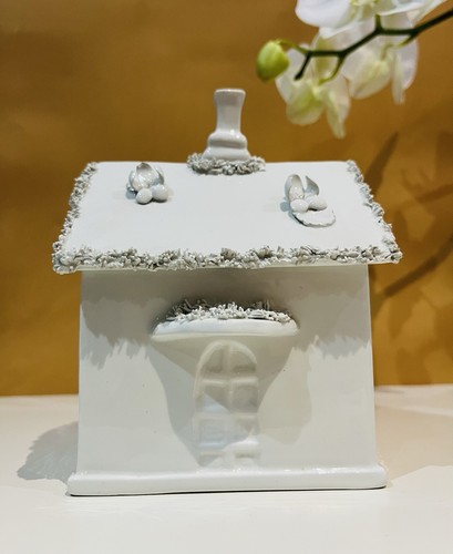 Ceramic cookie jar - ceramic,