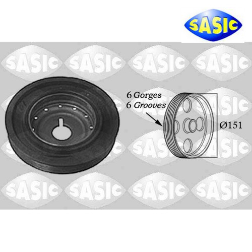 Belt pulley crankshaft sasic - belt,