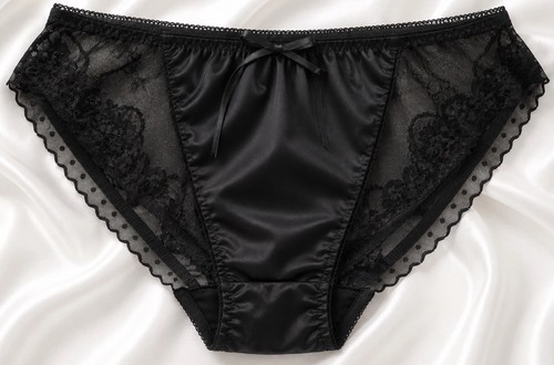Womens black comfy sheer - black, back