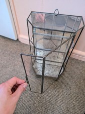 Vtg 50s Mexican Tin Curio