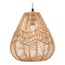Natural Wicker Ceiling Light