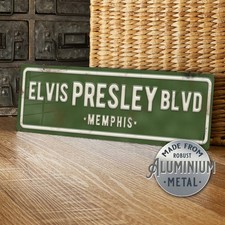 Elvis Presley BLVD Road Sign