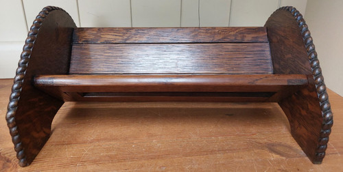 Antique oak expanding - , book