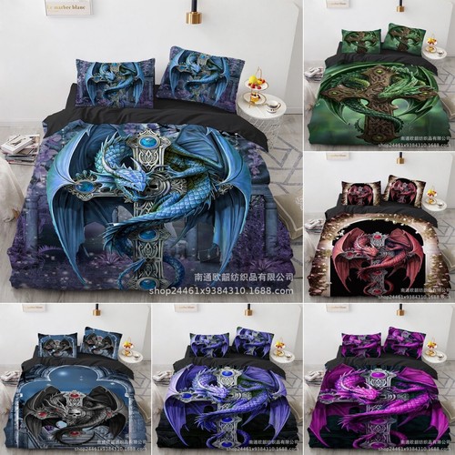 Gothic style bedding - gothic-style, set