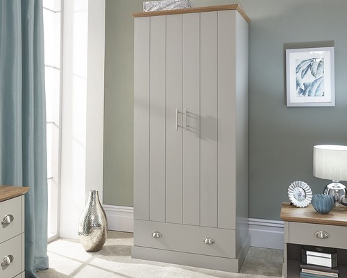 Grey combi robe wardrobe - combi,