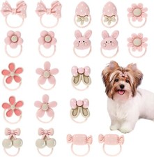 Small Dog Pets Hair Bows with