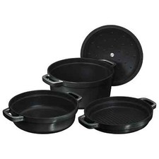 CHEF CUISINE 3pc Cast Iron