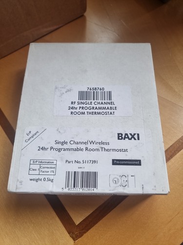 Sealed baxi 5117391 rf - baxi,
