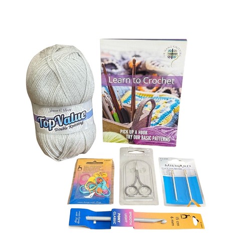 Beginner crochet starter kit - beginner,