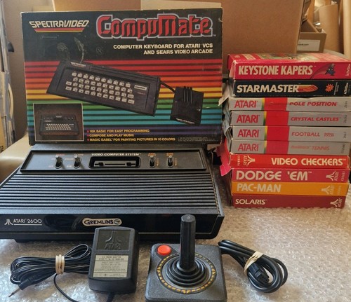 Black atari 2600 console - 2600,