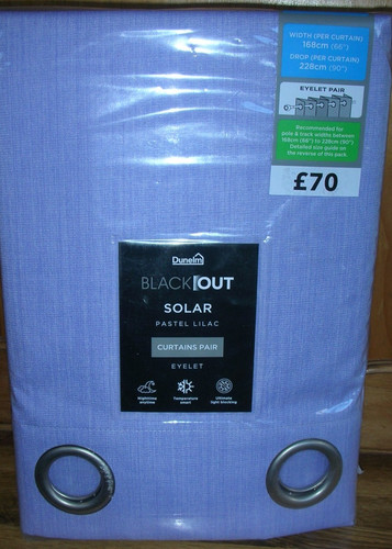 Dunelm black out eyelet - dunelm,