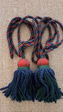 Pair Of Oversized Curtain Tie