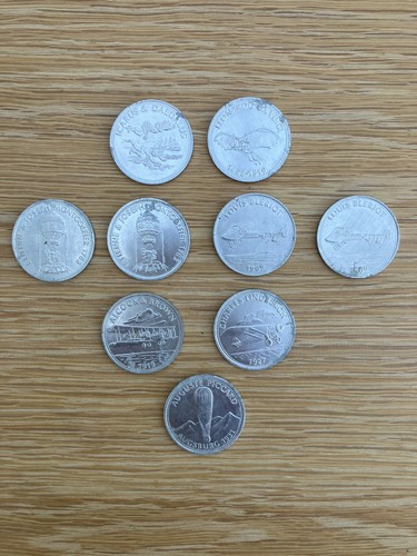 Man flight coins from - x,