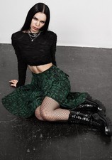 NWOT Disturbia Ophidia Wrap Skirt Size 12