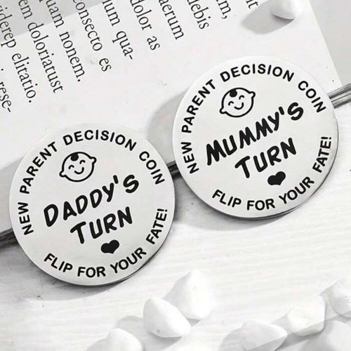 New parent decision coin - ⁠new,