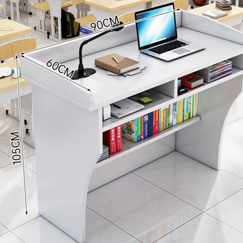 Wooden speech stand with - stand,
