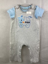 TU 2 Piece Boy Dungarees Set