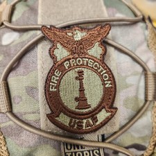 Ocp usaf fire protection badge - ocp,