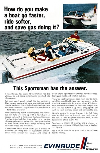 1969 evinrude outboard motor - evinrude,