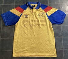 Original Derby County 1991/93 Away - Umbro shirt - From 1991/93 Medium